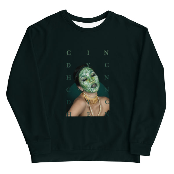 Cindy Chen Designs Green Beetle Unisex Sweatshirt
