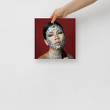 Regal Bejeweled Avant Garde Makeup | Cindy Chen Designs