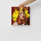Summer Floral Avant Garde Makeup | Cindy Chen Designs