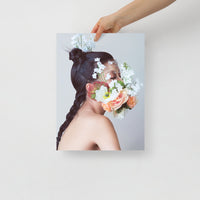 Floral Mask Avant Garde Makeup | Cindy Chen Designs