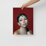 Regal Bejeweled Avant Garde Makeup | Cindy Chen Designs