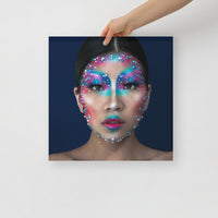 Cosmic Glitter Avant Garde Makeup | Cindy Chen Designs