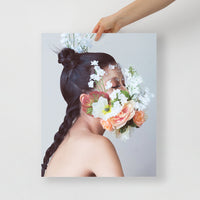 Floral Mask Avant Garde Makeup | Cindy Chen Designs