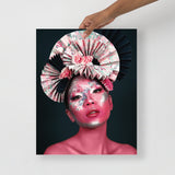 East Meets West Pink Avant Garde Makeup | Cindy Chen Designs