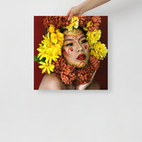 Summer Floral Avant Garde Makeup | Cindy Chen Designs