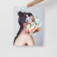 Floral Mask Avant Garde Makeup | Cindy Chen Designs