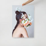 Floral Mask Avant Garde Makeup | Cindy Chen Designs