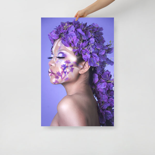 Lavender Avant Garde Makeup | Cindy Chen Designs
