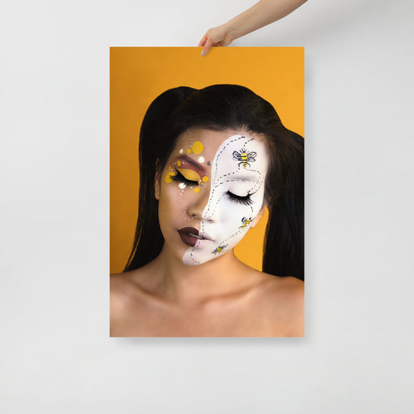 Honey Bee Avant Garde Makeup | Cindy Chen Designs