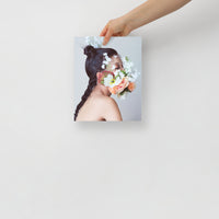 Floral Mask Avant Garde Makeup | Cindy Chen Designs