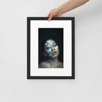 Cotton Candy | Matte Paper Framed Poster With Mat