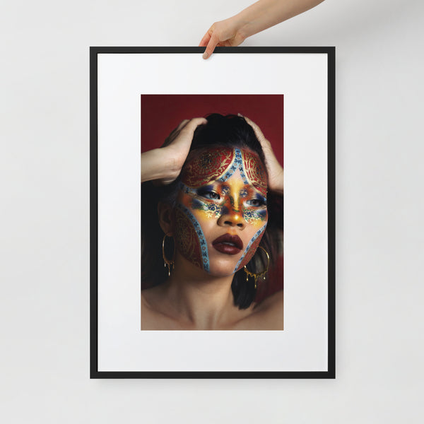 Turkiye Inspired | Matte Paper Framed Poster With Mat