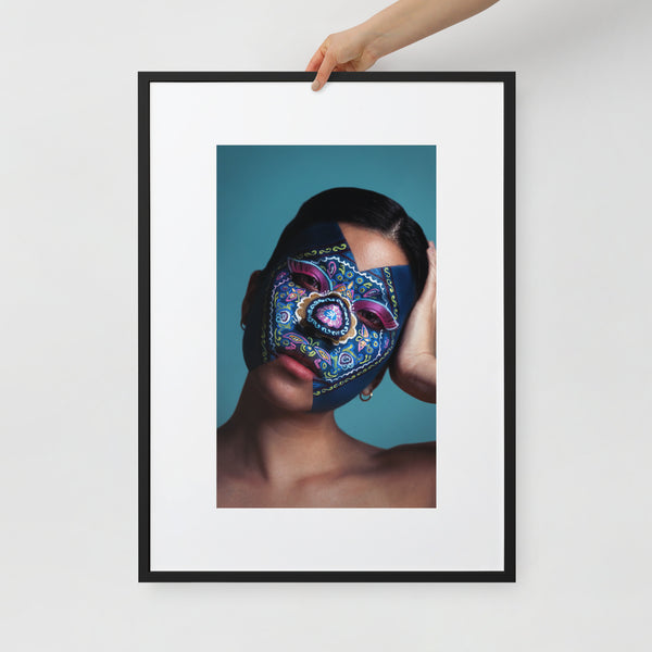 Hmong Inspired | Matte Paper Framed Poster With Mat