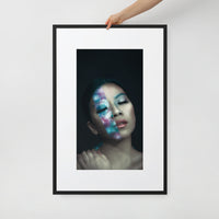 Cotton Candy | Matte Paper Framed Poster With Mat