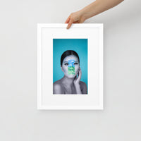 Hidden Sky | Matte Paper Framed Poster With Mat