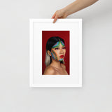 India Inspired | Matte Paper Framed Poster With Mat