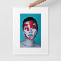 Koi Pond | Matte Paper Framed Poster With Mat