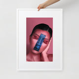 Hidden Night | Matte Paper Framed Poster With Mat