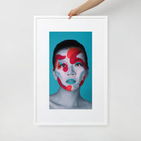 Koi Pond | Matte Paper Framed Poster With Mat