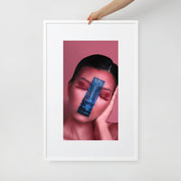 Hidden Night | Matte Paper Framed Poster With Mat